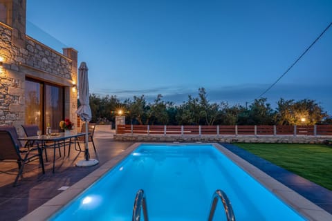 Lithina charm villa with private pool and sea view Villa in Crete