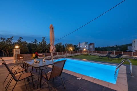 Lithina charm villa with private pool and sea view Villa in Crete