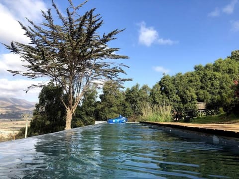 Natural landscape, Mountain view, Swimming pool