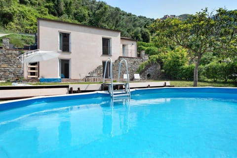 Property building, Living room, Swimming pool