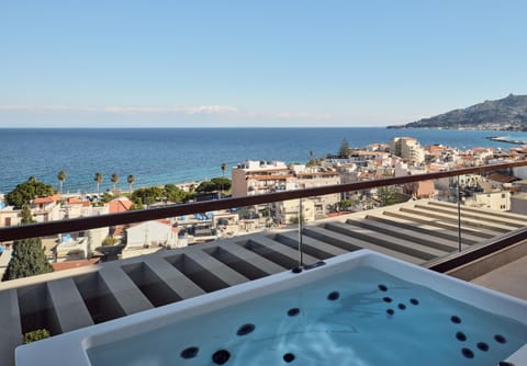 Day, Hot Tub, View (from property/room), Balcony/Terrace, Mountain view, Sea view