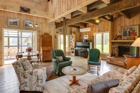 Serene Salisbury Rental Home on 26 Acres with Deck! House in Falls Village