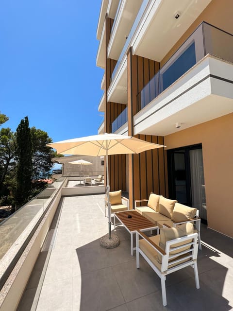 Property building, Patio, Day, View (from property/room), Balcony/Terrace