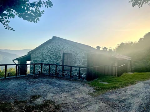 Property building, Sunset