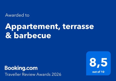 Appartement, terrasse & barbecue Apartment in Dieppe