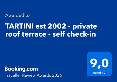 TARTINI est 2002 - private roof terrace - self check-in Apartment in Piran