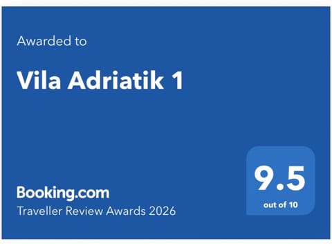 Vila Adriatik 1 Apartment in Vlorë