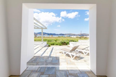 Patio, Natural landscape, Balcony/Terrace, Sea view, sunbed