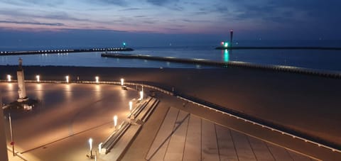 Night, Sea view