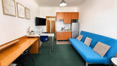 TV and multimedia, Kitchen or kitchenette, Living room, Seating area, Dining area, hair dresser, minibar, oven