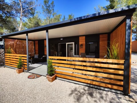 ARIA Mobile Home, Oaza Mira 5 Star Camping, Dalmatia Campground/ 
RV Resort in Šibenik-Knin County, Croatia