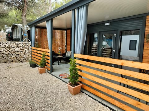 ARIA Mobile Home, Oaza Mira 5 Star Camping, Dalmatia Campground/ 
RV Resort in Šibenik-Knin County, Croatia