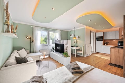 TV and multimedia, Kitchen or kitchenette, Living room, Seating area, Dining area, oven, stove