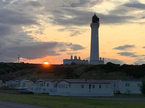 Nearby landmark, Sunset