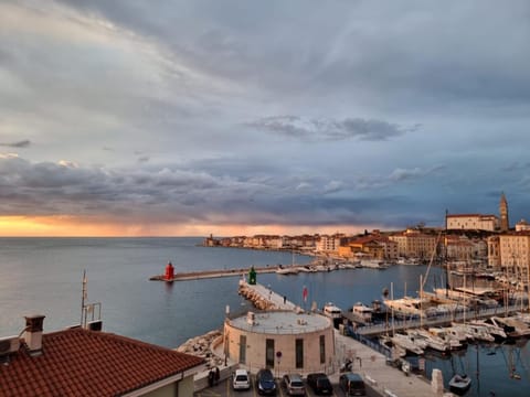 City view, Sea view, Sunset