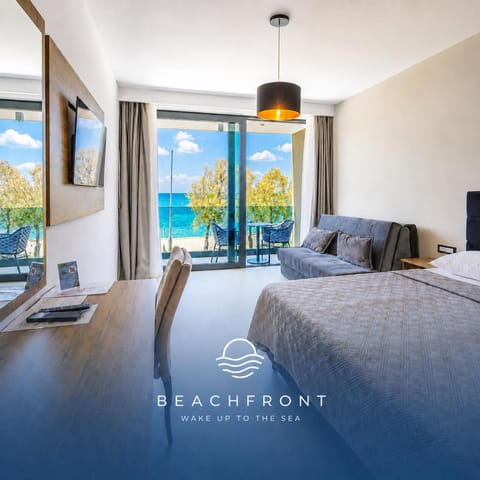 TV and multimedia, Bedroom, Sea view