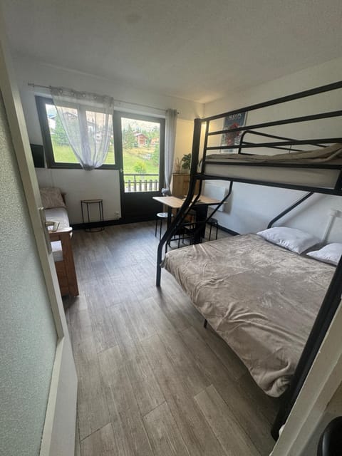 Bed, Photo of the whole room, Bedroom, bunk bed