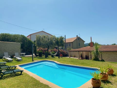 Spring, Garden, Garden view, Pool view, sunbed