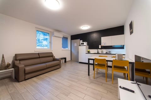 Kitchen or kitchenette, Living room, Seating area, Dining area, oven, pet friendly, stove