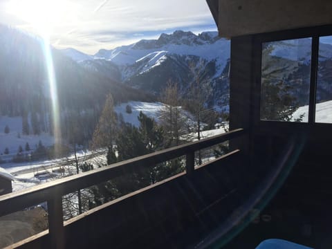 Winter, Balcony/Terrace, Mountain view