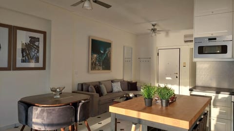 Kitchen or kitchenette, Living room