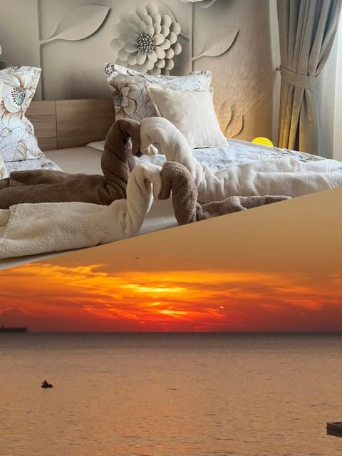 Bed, Photo of the whole room, Canoeing, Animals, Bedroom