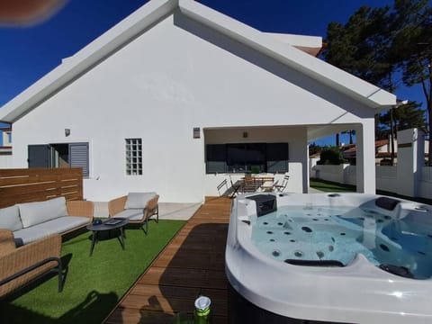 Patio, Day, Hot Tub, sunbed
