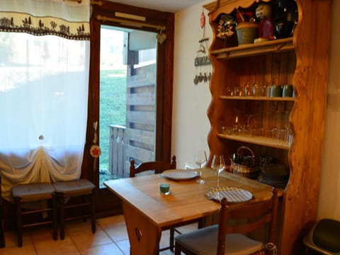 Studio cosy 4 pers, rez-de-chaussée, bien équipé, Crest-Voland, proche pistes, parking inclus - FR-1-733-109 Apartment in Haute-Savoie