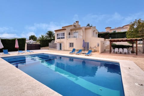 Property building, Living room, Swimming pool