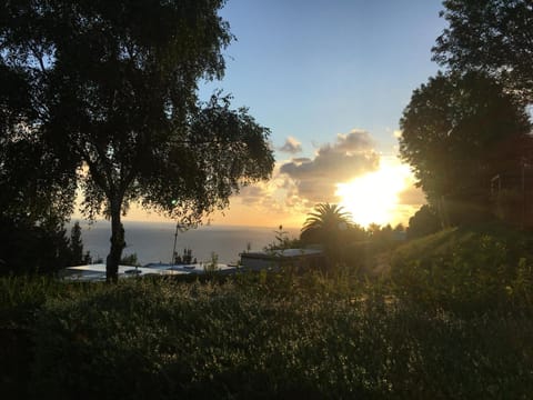 Natural landscape, Sea view, Sunset