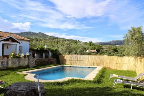 Property building, Living room, Swimming pool
