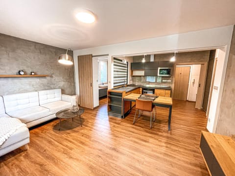 Kitchen or kitchenette, Living room