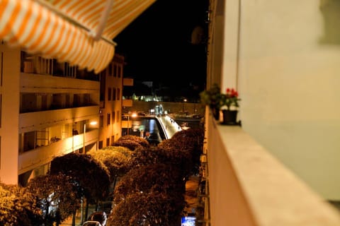 Night, Bird's eye view, View (from property/room), Balcony/Terrace