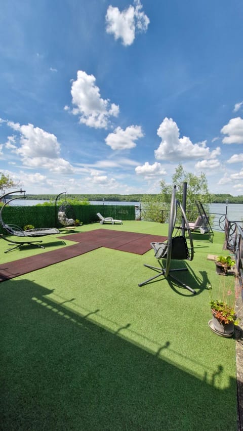 Spring, Day, Natural landscape, Children play ground, Garden view