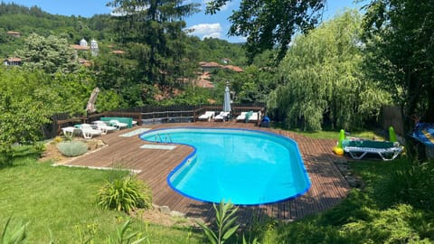 Natural landscape, Garden view, Swimming pool