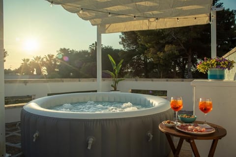 Hot Tub, Hot Tub, Sunset