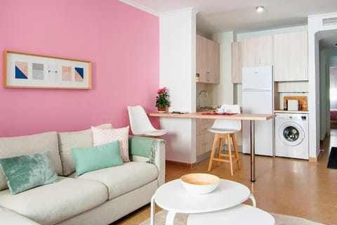 Living room, Seating area, Dining area