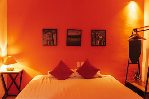 Bed, Bedroom, flat iron, air conditioner