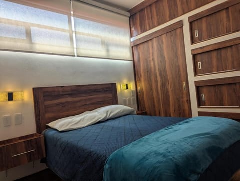 Bed, Photo of the whole room, Bedroom, wardrobe