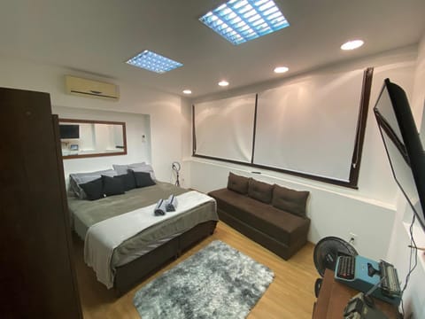 Photo of the whole room, Bedroom, air conditioner