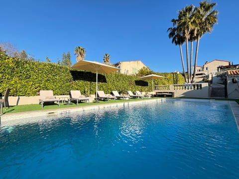 Garden, Pool view, Swimming pool, sunbed