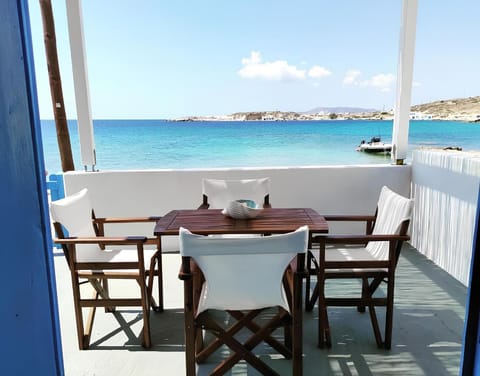 Patio, Day, Natural landscape, Summer, View (from property/room), Balcony/Terrace, Beach, Sea view, Sea view