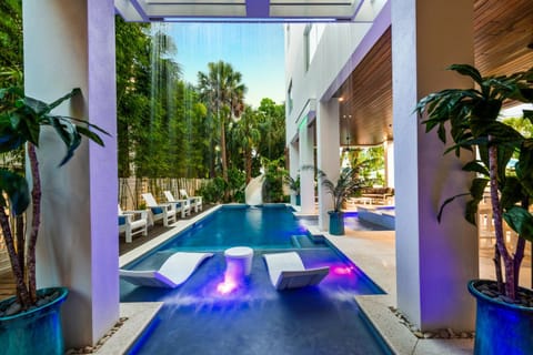 Patio, Day, Garden, Garden view, Pool view, Swimming pool, sunbed