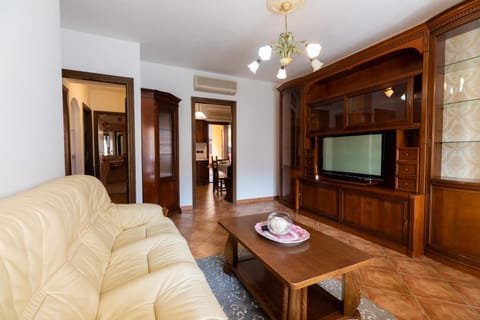 TV and multimedia, Living room, Seating area, air conditioner