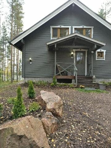 Patalaiska Cottage with private beach Villa in Finland