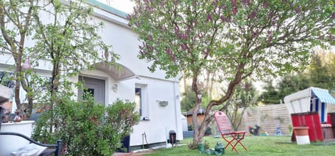 Property building, Spring, Garden