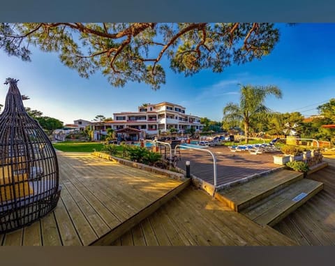 Property building, Garden view