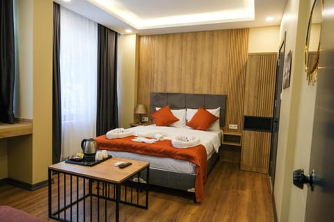 Bed, Photo of the whole room, Bedroom, towels, wardrobe