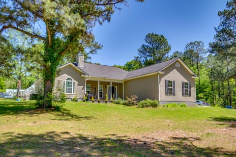 Georgia Vacation Rental 14 Mi to Downtown Augusta House in Augusta
