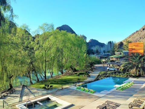 Mountain view, Pool view, River view, Swimming pool